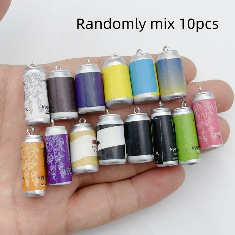 Jewelry Making With Resin - 10Pcs Mini Simulation Beverage Can Resin