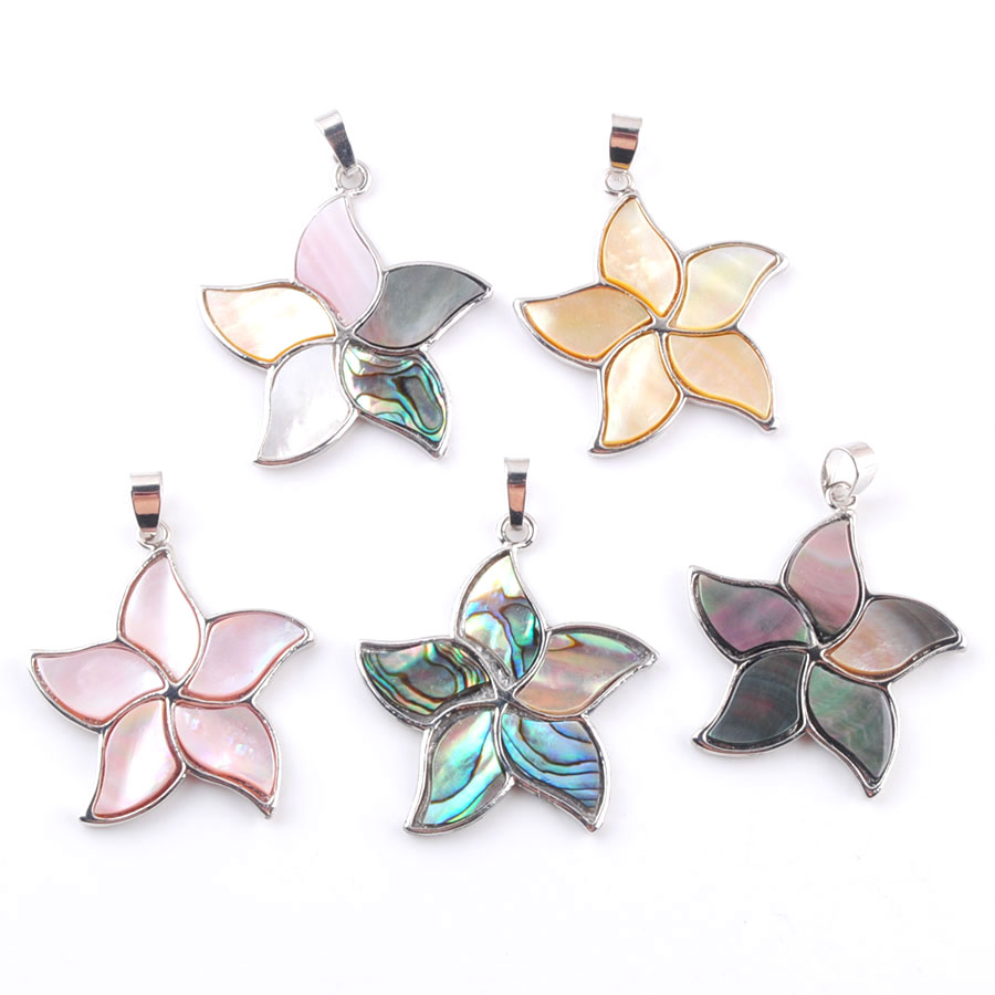 Jewelry Making New Zealand - 5pcs Natural New Zealand Abalone Pink