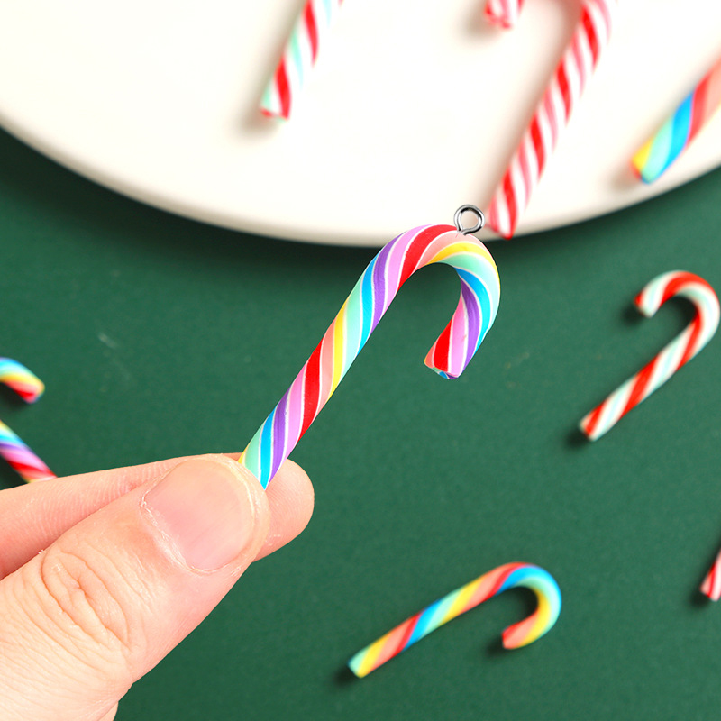 10pcs Cute Clay Christmas Pend - Jewelry Making In Clay 评论和价格