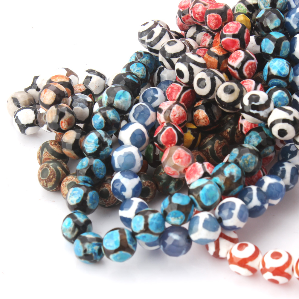 8MM/String Natural Stone Facet - Jewelry Making Stones 评论和价格