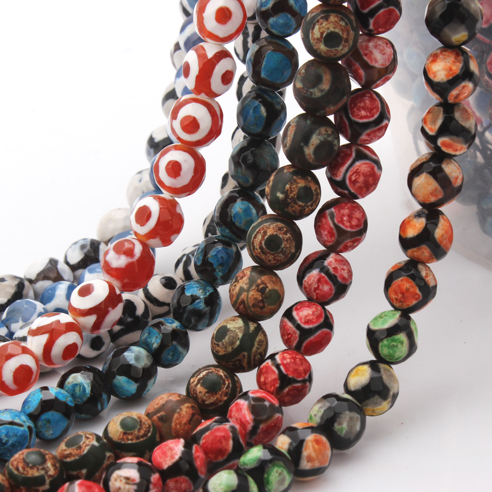8MM/String Natural Stone Facet - Jewelry Making Stones 评论和价格