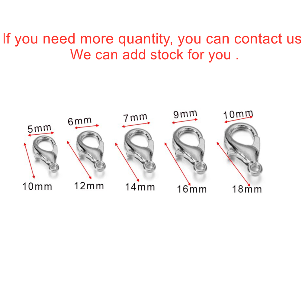 10pcs/lot Multiple Size Lobste - Jewelry Making Chain 评论和价格