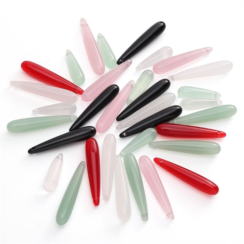 5pcs Beads Resin Teardrop Shap - Jewelry Making With Resin 评论和价格
