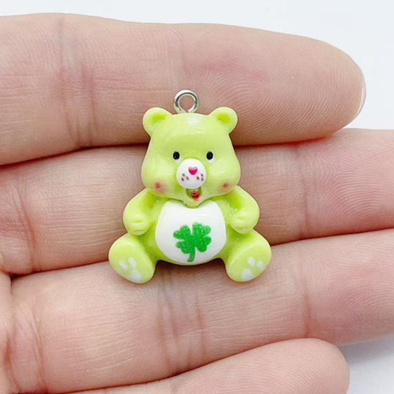 10pcs cartoon animal charm pen - Jewelry Making With Resin 评论和价格
