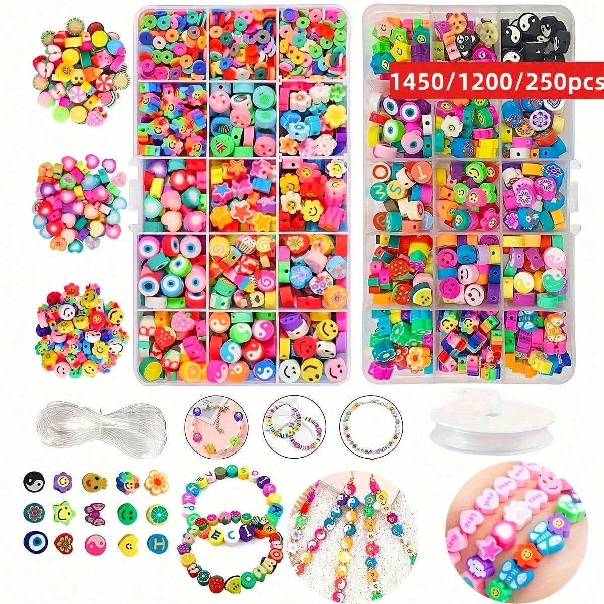 1450/1200/250pcs Polymer Clay  - Jewelry Making In Clay 评论和价格
