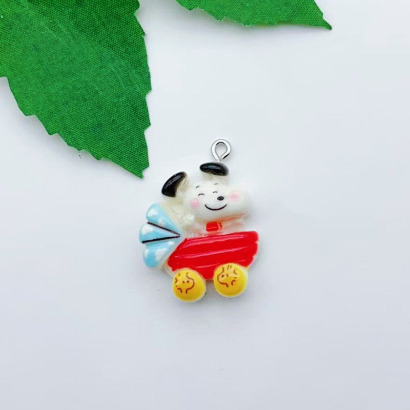 12pcs resin cartoon dog pendan - Jewelry Making With Resin 评论和价格