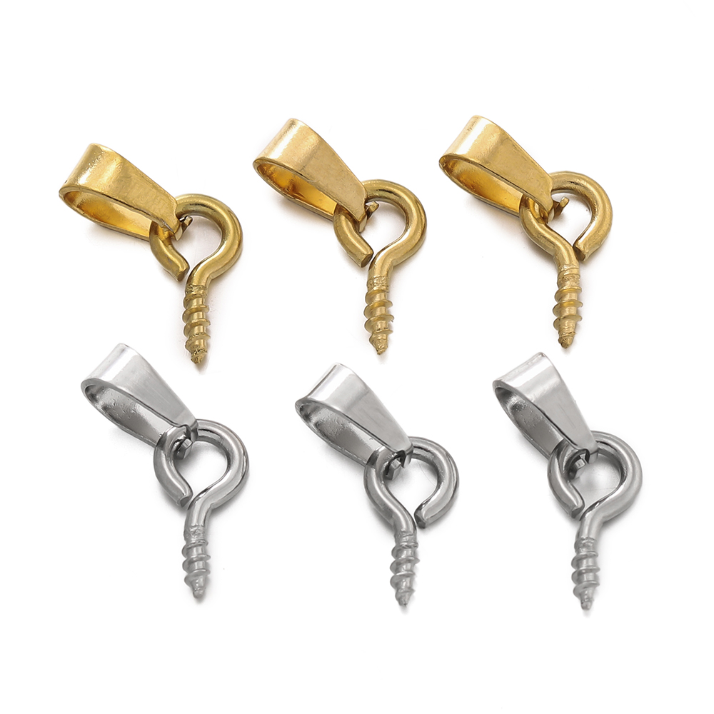 20pcs Stainless Steel Screw Ey - Jewelry Making Looper Tool 评论和价格