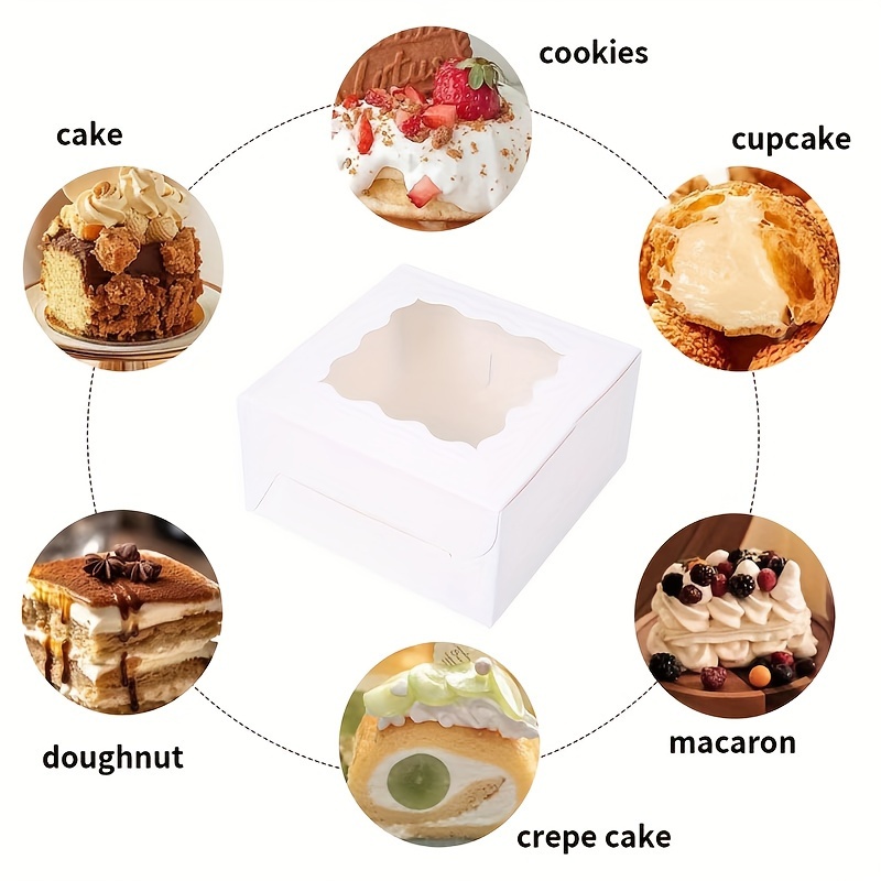 10Pcs Kraft Paper Cake Candy B - Jewelry Making Workshops 评论和价格