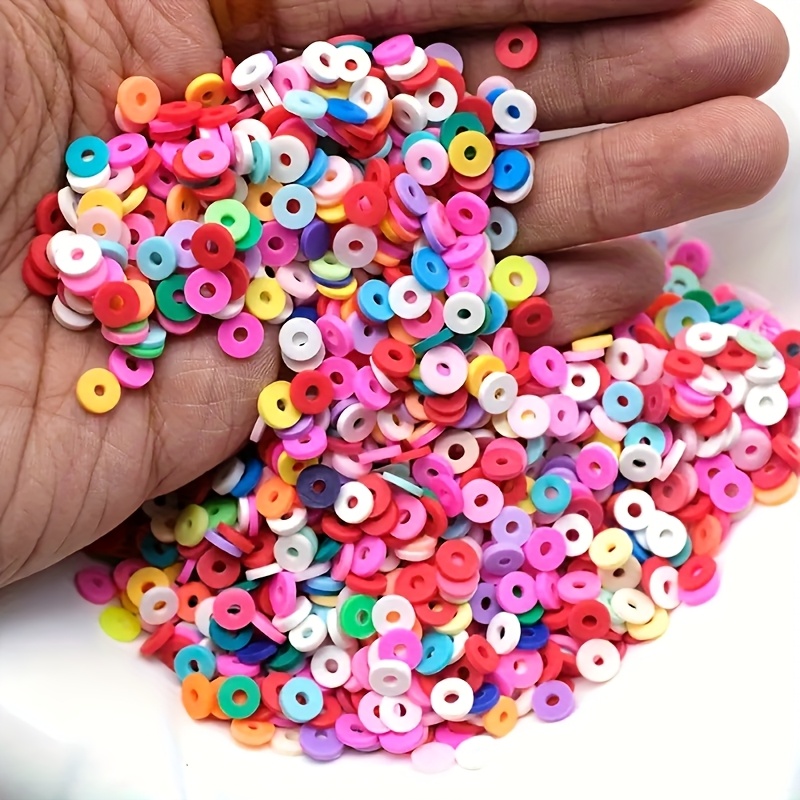 1000pcs, 6mm (0.236in), Mixed  - Jewelry Making In Clay 评论和价格