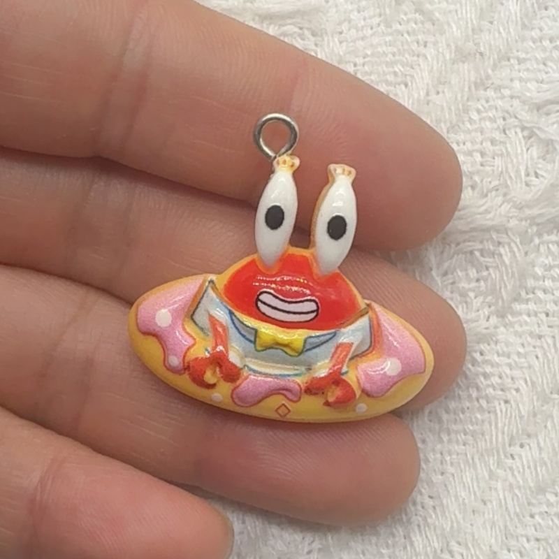 10pcs cartoon resin pendant, D - Jewelry Making With Resin 评论和价格