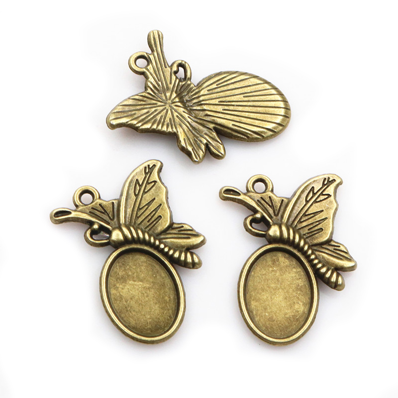20pcs Fits 10x14mm Cabochons O - Jewelry Making Tray 评论和价格